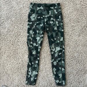 Athleta Camouflage Workout Leggings